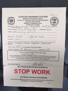 a Stop Work Order